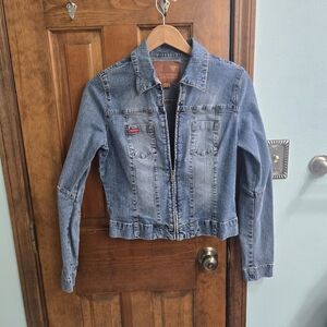 GUESS Women's Blue Denim Jacket